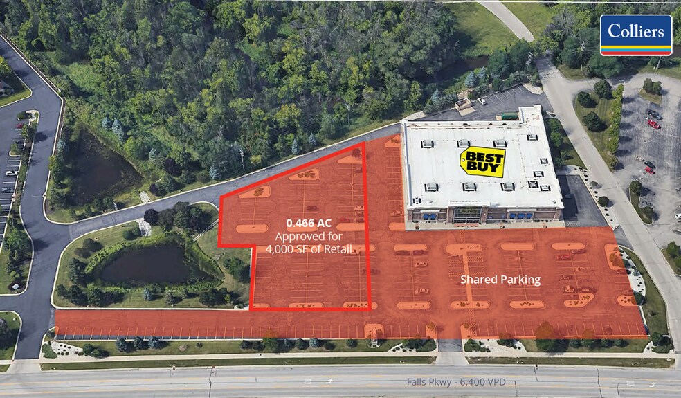 N95W16855 Falls Pkwy, Menomonee Falls, WI à louer - Photo de l’immeuble – Image 2 sur 4
