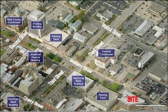 300 Mulberry St, Macon-Bibb, GA - VUE AÉRIENNE  vue de carte