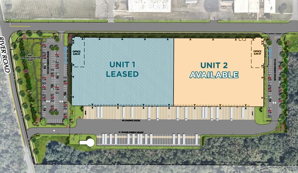 1804 River Rd, Burlington, NJ à louer - Plan de site – Image 3 sur 4