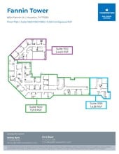 6624 Fannin St, Houston, TX à louer Plan d’étage– Image 1 sur 1