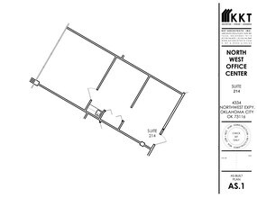 4334 NW Expressway, Oklahoma City, OK à louer Plan de site– Image 1 sur 1