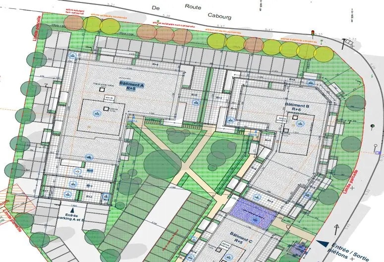 Bureau dans Mondeville à vendre - Photo de l’immeuble – Image 3 sur 7