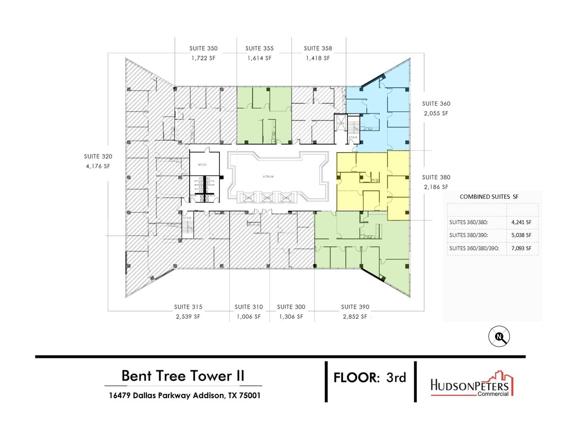 16479 Dallas Pky, Addison, TX 75001 - Lot 355 -  - Plan d’étage - Image 1 of 1