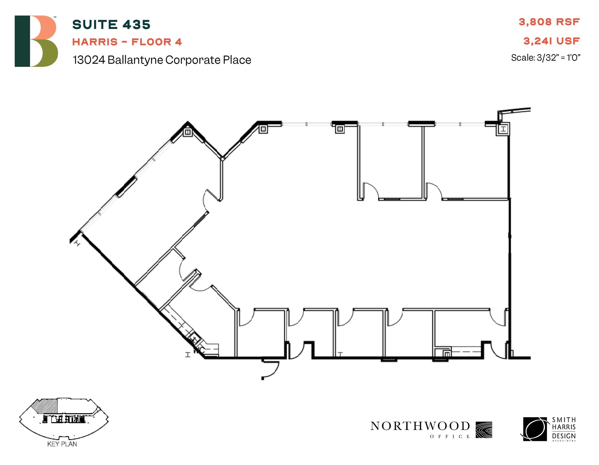 13024 Ballantyne Corporate Pl, Charlotte, NC à louer Plan d’étage– Image 1 sur 1