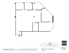 424 S Woods Mill Rd, Chesterfield, MO à louer Plan de site– Image 1 sur 1