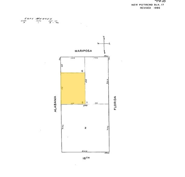 501-535 Alabama St, San Francisco, CA à louer - Plan cadastral – Image 2 sur 7