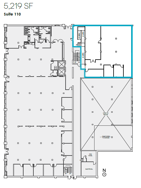 2200 1st Ave S, Seattle, WA à louer Plan d’étage– Image 1 sur 1