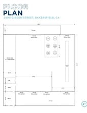 2900 Gibson St, Bakersfield, CA à louer Plan d’étage– Image 1 sur 1