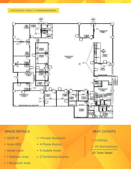 114 MacKenan Dr, Cary, NC à louer - Plan de site – Image 1 sur 12