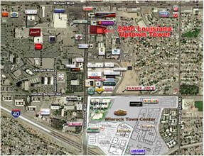 2440 Louisiana Blvd NE, Albuquerque, NM - VUE AÉRIENNE  vue de carte