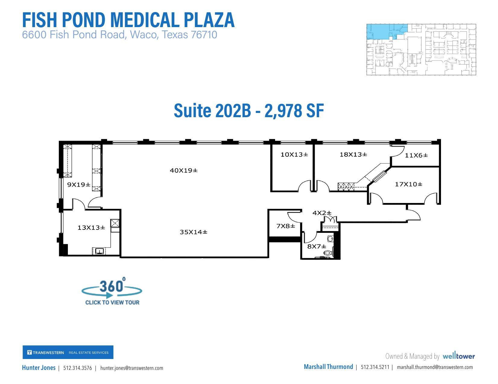 6600 Fish Pond Rd, Waco, TX à louer Plan d’étage– Image 1 sur 1