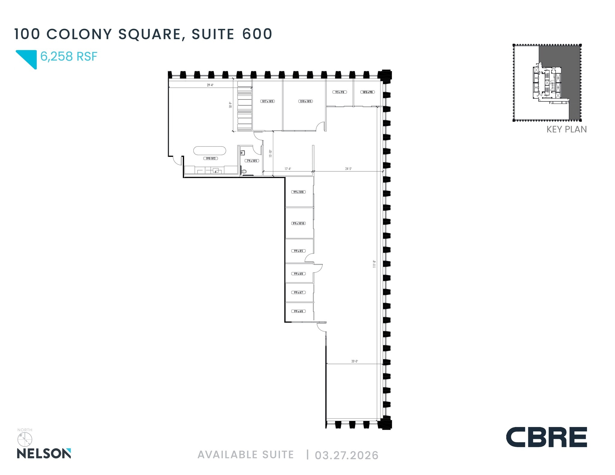 1175 Peachtree St NE, Atlanta, GA à louer Plan de site– Image 1 sur 1