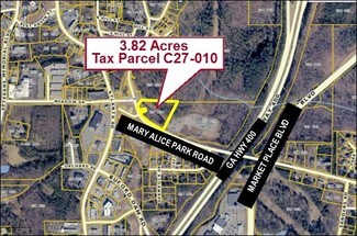 Plus de détails pour Mary Alice Park Rd, Cumming, GA - Terrain à vendre
