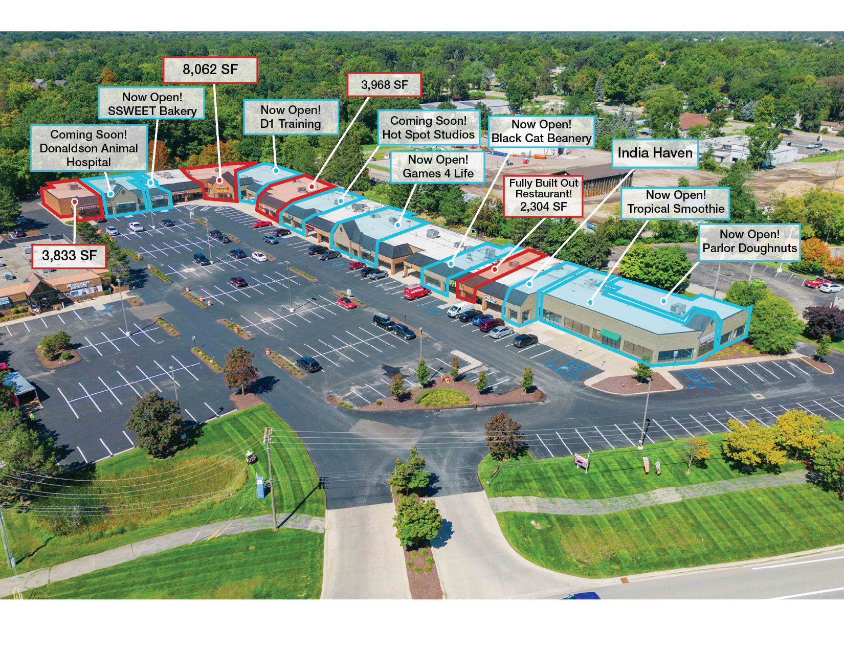 1176-1234 S Lapeer Rd, Lake Orion, MI à louer Photo de l’immeuble– Image 1 sur 3