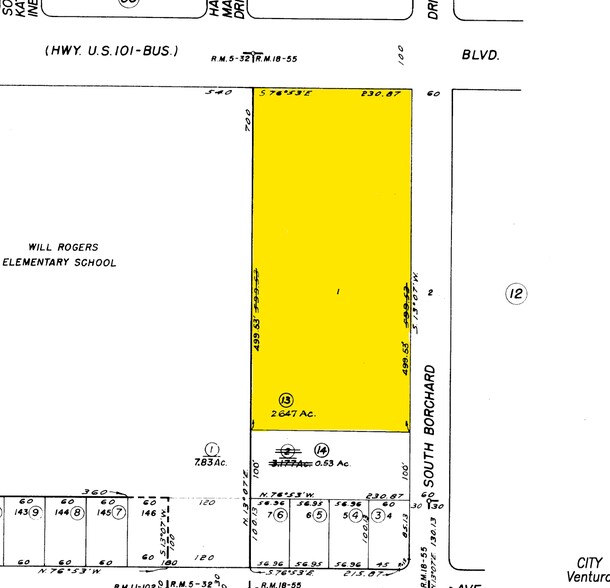 299 Borchard Dr, Ventura, CA à louer - Plan cadastral – Image 3 sur 4