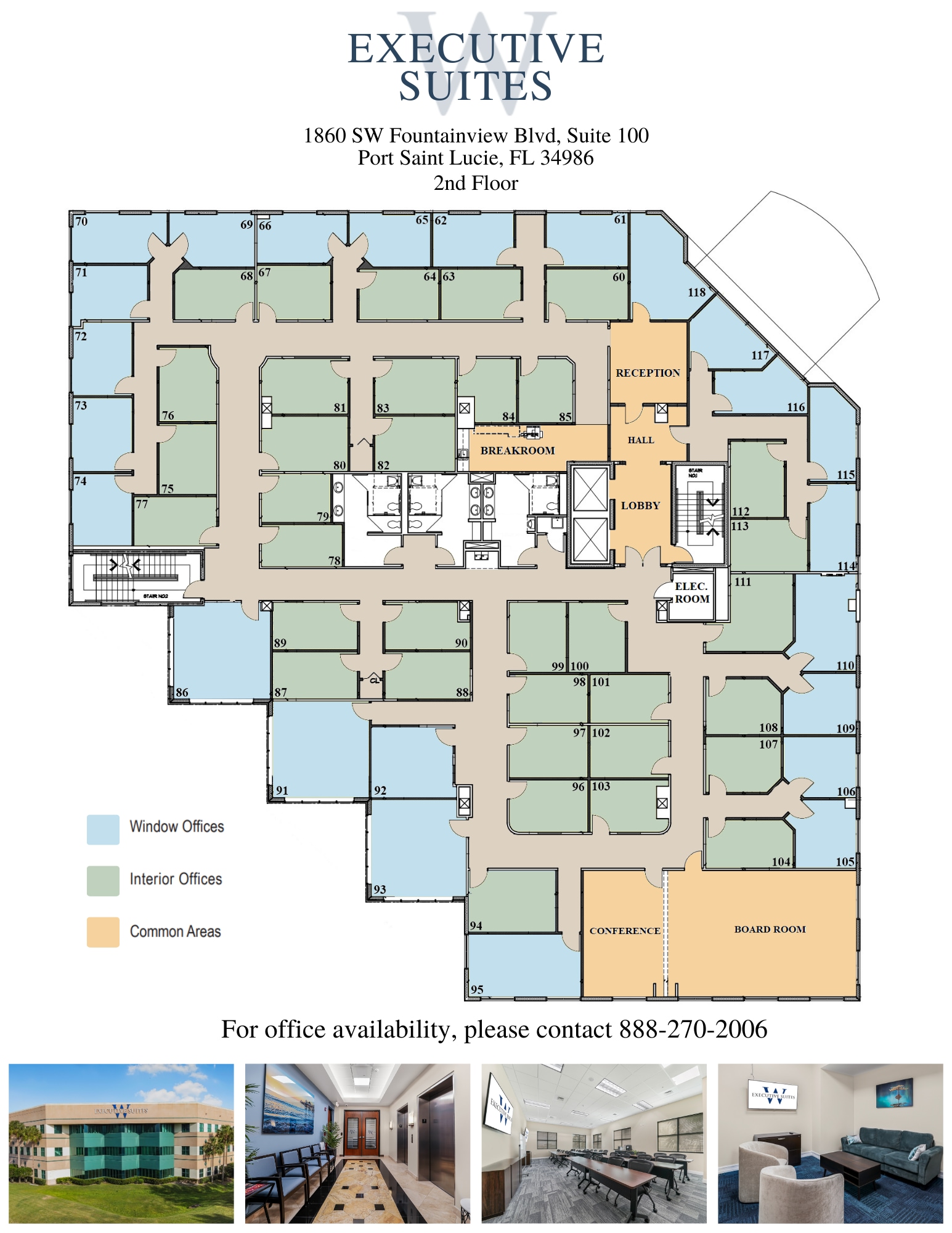 1860 SW Fountainview Blvd, Port Saint Lucie, FL à louer Plan d’étage– Image 1 sur 19
