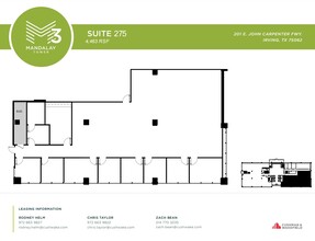 201 E John Carpenter Fwy, Irving, TX à louer Plan d’étage– Image 1 sur 1