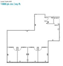 6505 Rte Transcanadienne, Montréal, QC à louer Plan d’étage– Image 1 sur 1