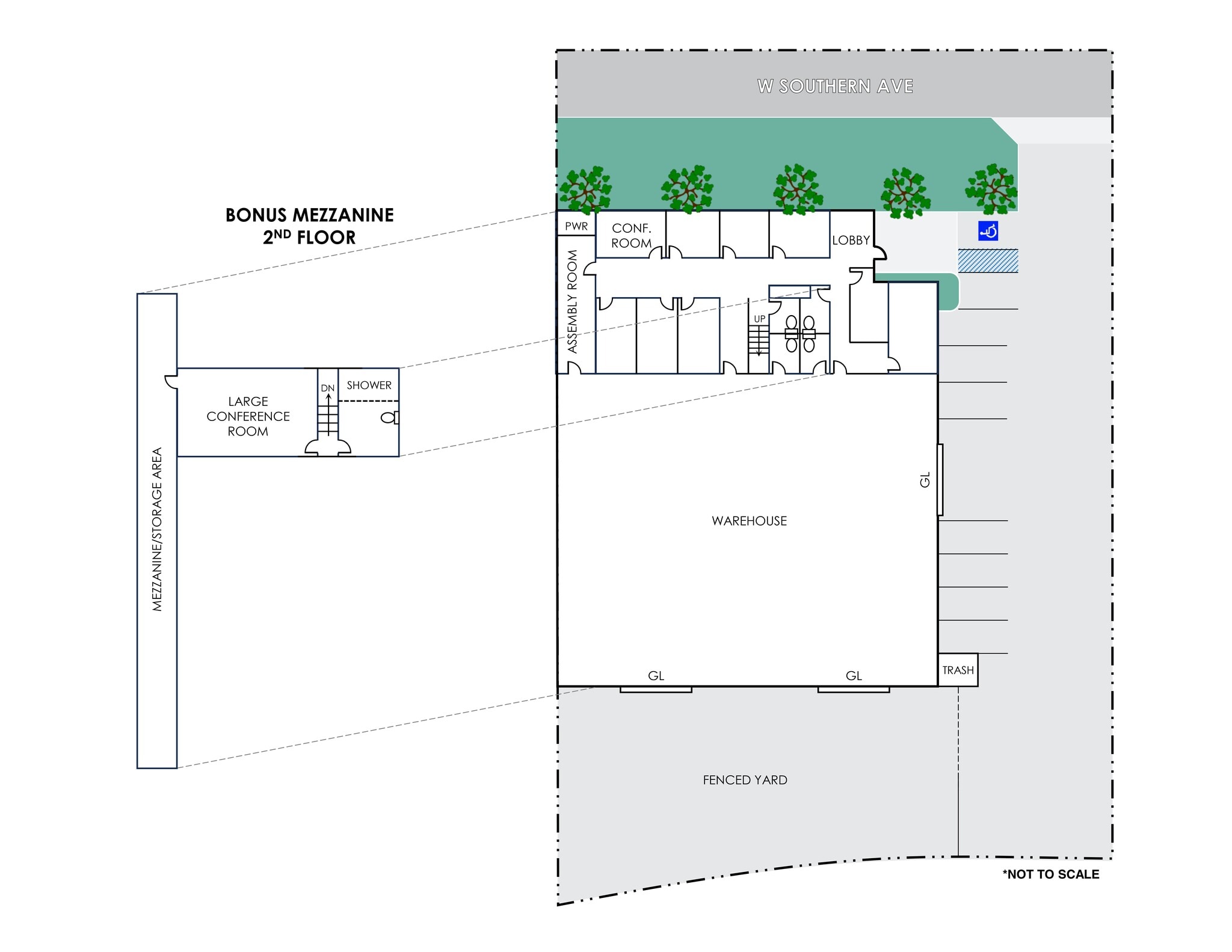 602 W Southern Ave, Orange, CA à louer Plan de site– Image 1 sur 3