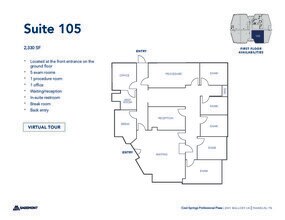 2001 Mallory Ln, Franklin, TN à louer Plan d’étage– Image 1 sur 1