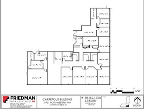 31731 Northwestern Hwy, Farmington Hills, MI à louer Plan d’étage– Image 2 sur 3