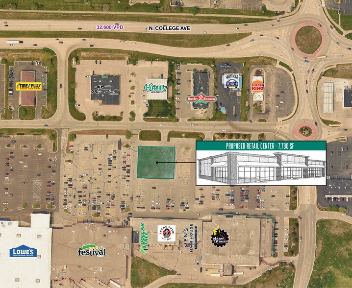3165 W Van Roy Rd, Appleton, WI à louer - Plan de site – Image 2 sur 2