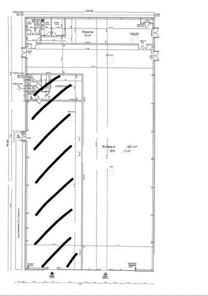 Local commercial dans Béziers à louer - Plan d’étage – Image 3 sur 6
