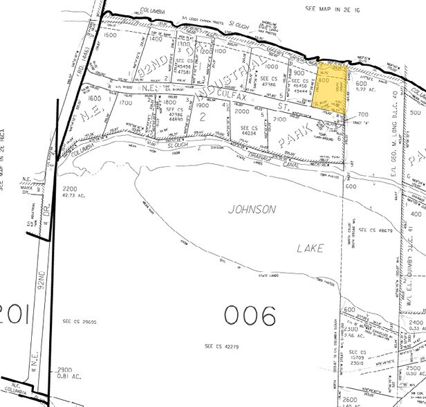 9705-9707 NE Colfax St, Portland, OR à louer - Plan cadastral – Image 2 sur 5