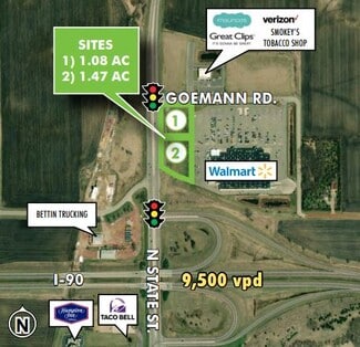 Plus de détails pour 1250 Goemann Rd, Fairmont, MN - Terrain à vendre