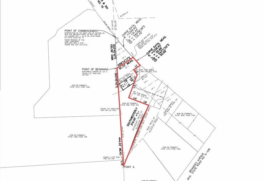 0 US 1 hwy, Callahan, FL à vendre - Plan cadastral – Image 2 sur 3