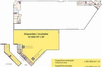 235 Rue Isabey, Montréal, QC à louer Plan d’étage– Image 1 sur 10