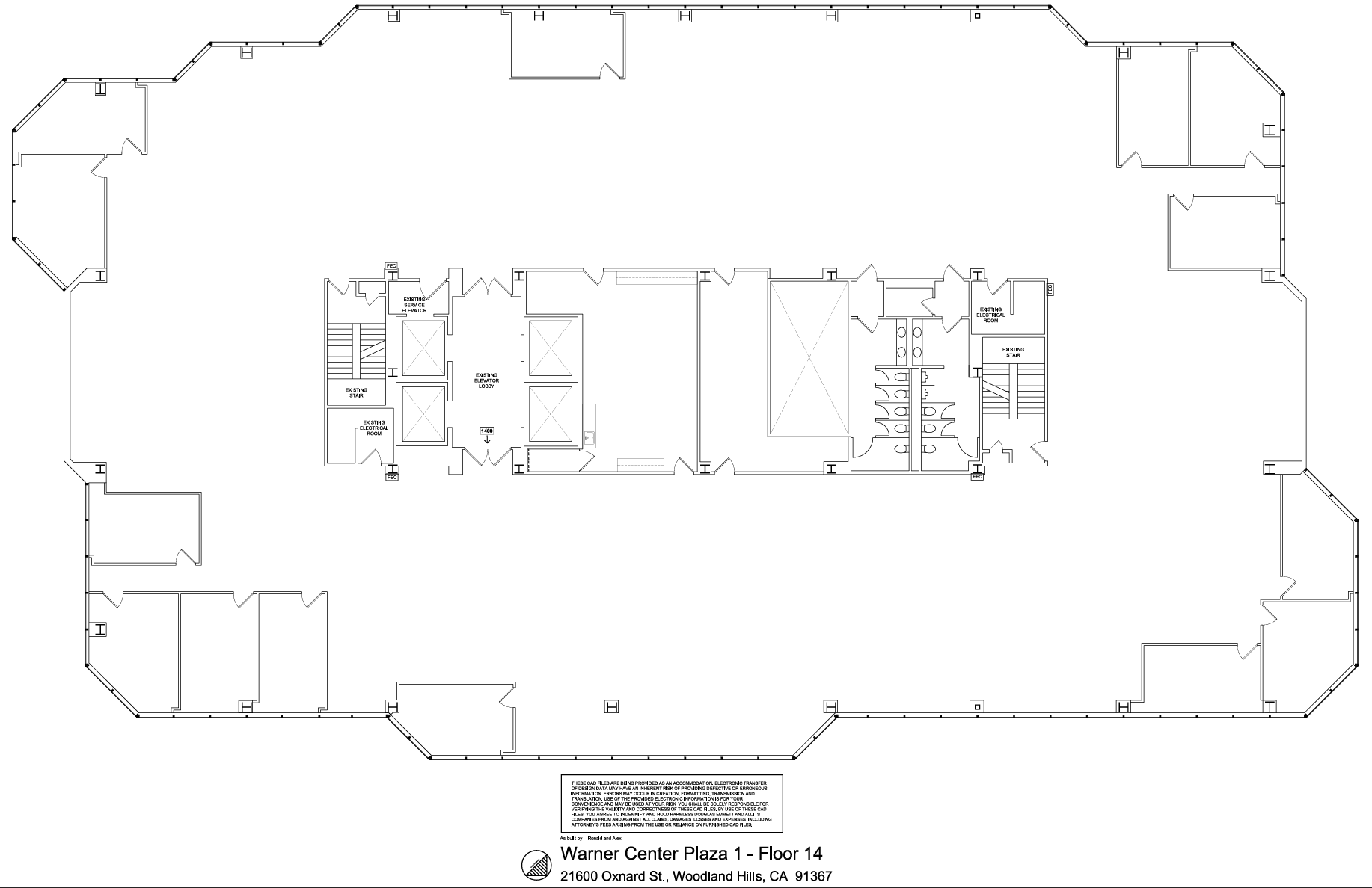 21600 Oxnard St, Woodland Hills, CA à louer Plan d’étage– Image 1 sur 1
