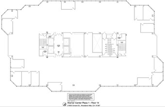21600 Oxnard St, Woodland Hills, CA à louer Plan d’étage– Image 1 sur 1