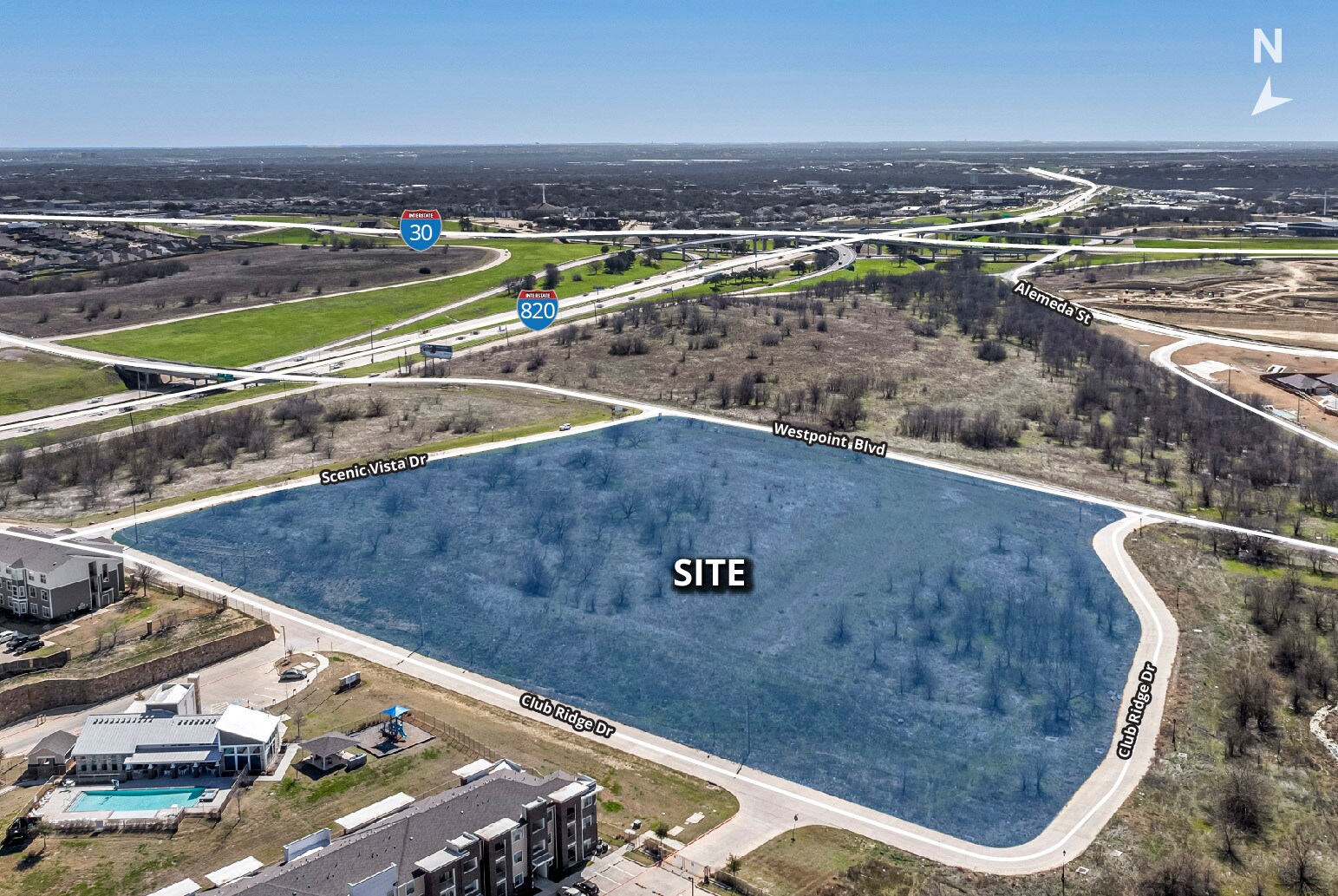 9500 Westpoint blvd, Fort Worth, TX à vendre Aérien– Image 1 sur 2