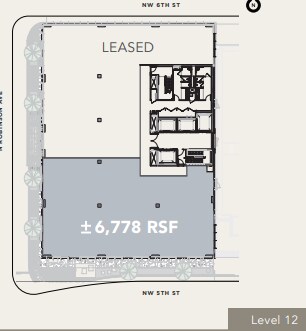 600 N Robinson Ave, Oklahoma City, OK à louer Plan d’étage– Image 1 sur 1