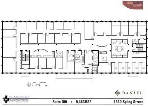 1330 Spring St NW, Atlanta, GA à louer Plan d’étage– Image 1 sur 1