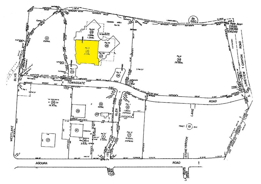 2801 Townsgate Rd, Westlake Village, CA à louer - Plan cadastral – Image 2 sur 14