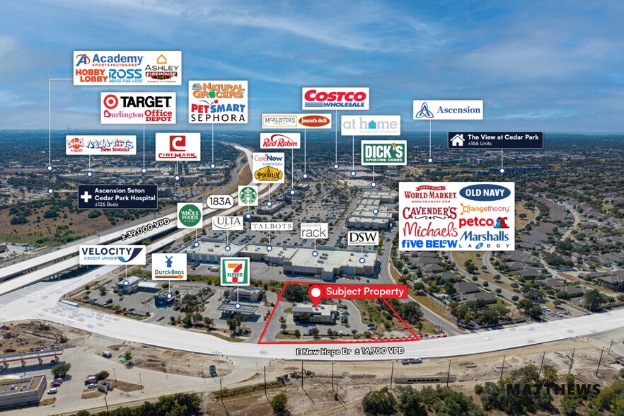 1210 E New Hope Dr, Cedar Park, TX à vendre - Photo de l’immeuble – Image 3 sur 3