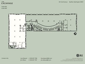 821 2nd Ave, Seattle, WA à louer Plan d’étage– Image 1 sur 1