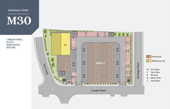 Cawdor St, Manchester à louer Plan de site– Image 2 sur 2