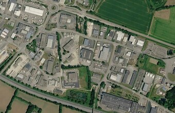 Saint-Évarzec, FIN - Vue aérienne  vue de carte