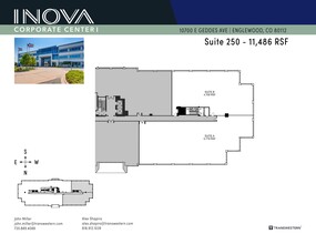 10700 E Geddes Ave, Englewood, CO à louer Plan de site– Image 1 sur 2