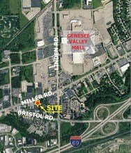 5083-5085 Miller Rd, Flint, MI - Vue aérienne vue de carte