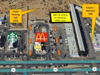 Plus de détails pour 9459 Dyer St, El Paso, TX - Terrain à vendre
