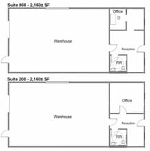 2625 Jason Industrial Pky, Winston, GA à louer Plan d’étage– Image 2 sur 3