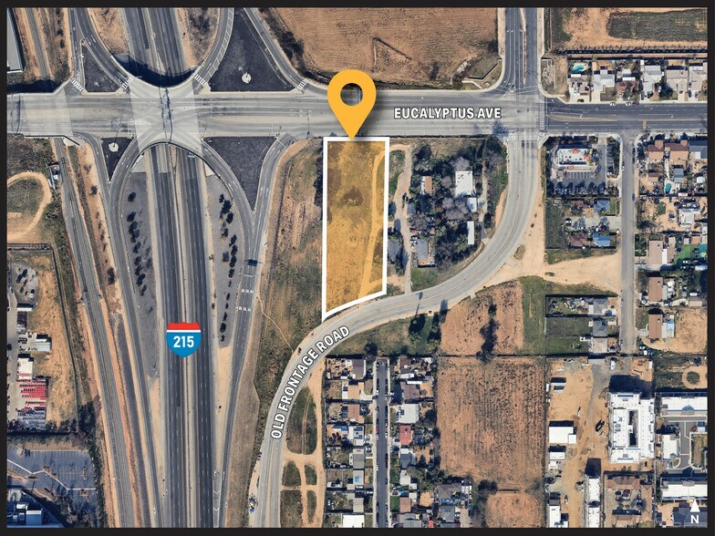 Old Frontage Rd, Moreno Valley, CA à vendre - Aérien – Image 2 sur 6
