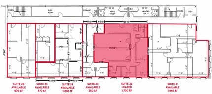 8151 Brook Rd, Richmond, VA à louer Plan d’étage– Image 2 sur 2