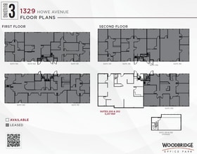 1321 Howe Ave, Sacramento, CA à louer Plan d’étage– Image 1 sur 1