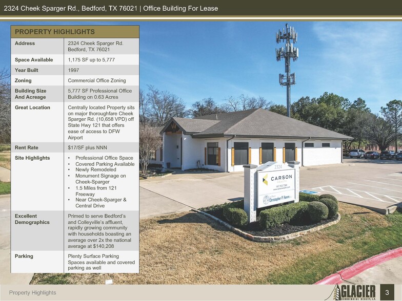 2324 Cheek Sparger Rd, Bedford, TX à louer - Photo de l’immeuble – Image 3 sur 28