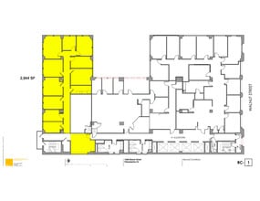 1608-1614 Walnut St, Philadelphia, PA à louer Plan d’étage– Image 1 sur 1